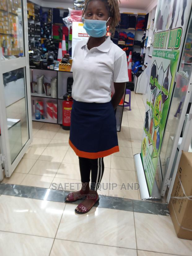 Kitchen Uniforms-Short Waitress Apron - main view