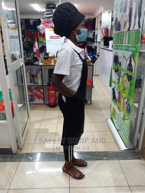 Professional Grade Black Full Chef Apron - thumbnail 2