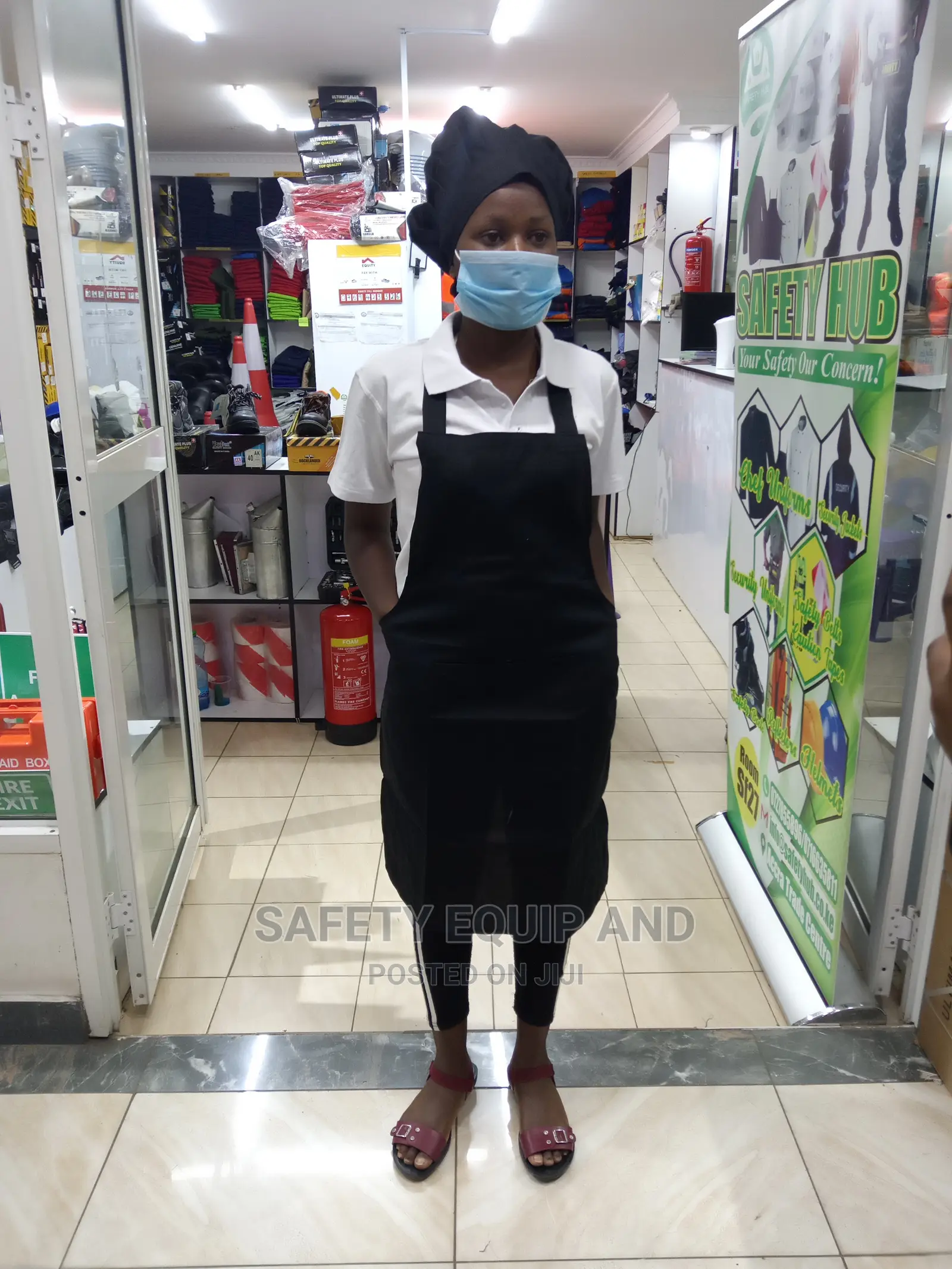 Kitchen Aprons-Trendy Long Apron