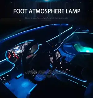 App Controlled Car Interior Ambient Lighting