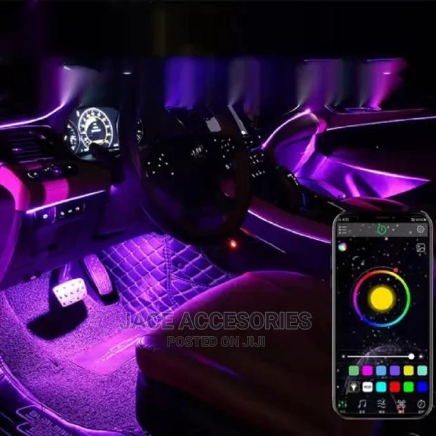 Car Interior Atmospheric Cold Lights