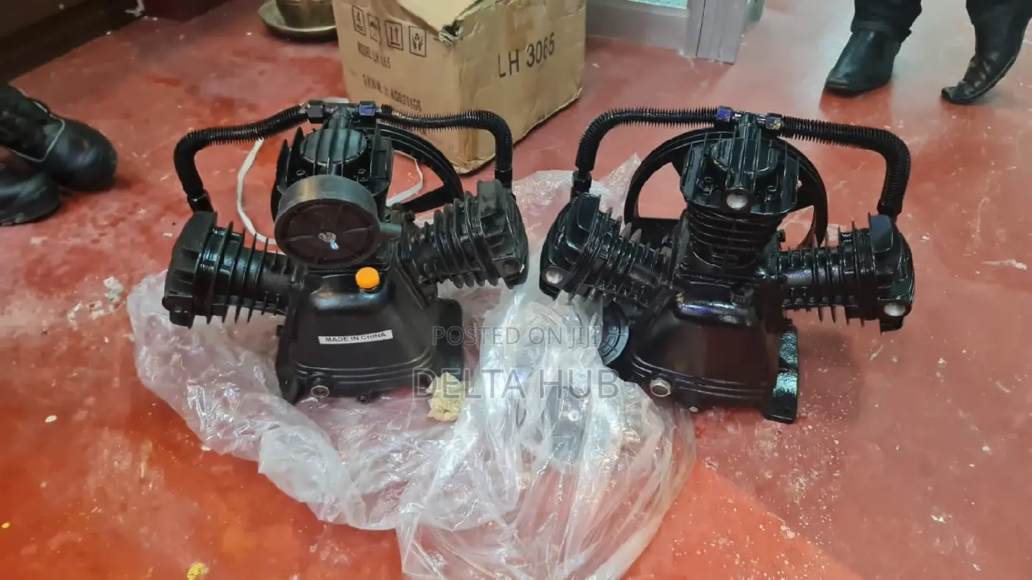 3 Piston Compressor Head