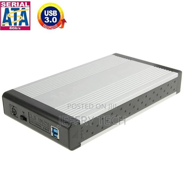 High Speed 3.5 Inch HDD SATA External Case, Support USB 3.0 - main view