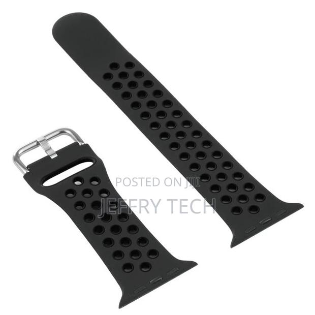 Silicone Replacement Strap Apple Watch Series 6 SE 5 4 - thumbnail 3