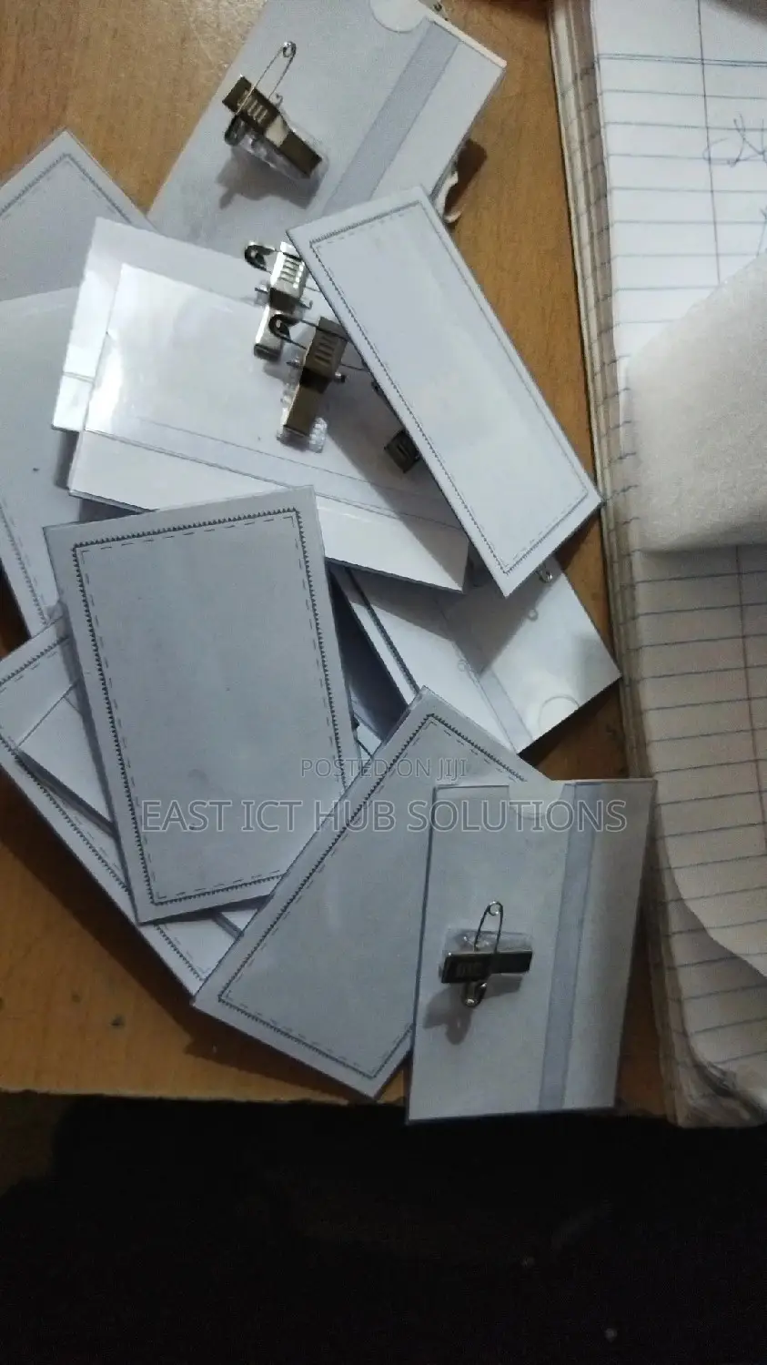 Staff Card Holder Clips