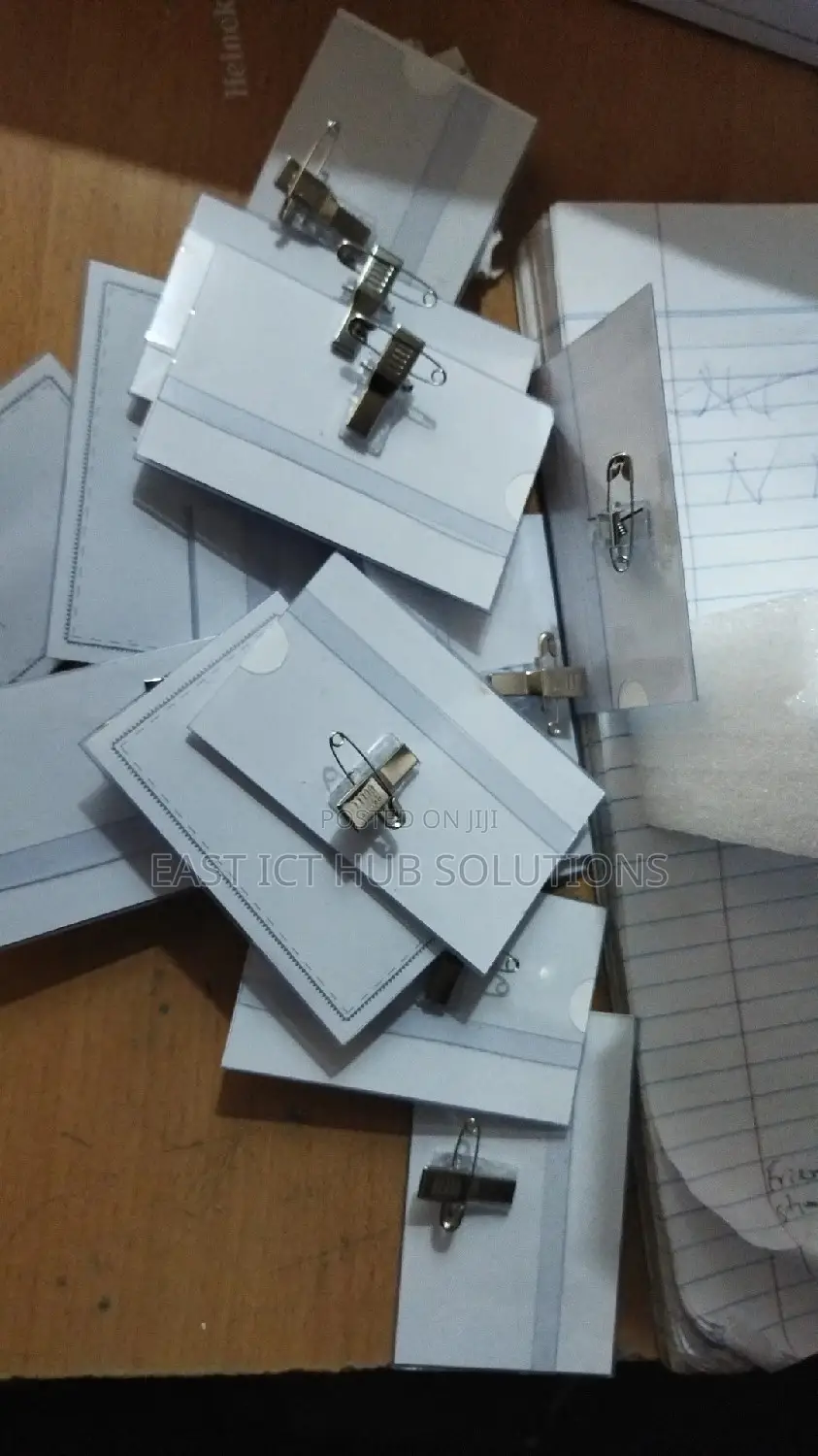 Staff Card Holder Clips