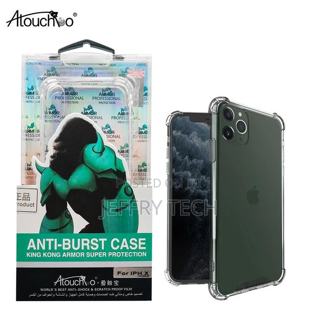 Shockproof Clear TPU PC Cell Phone Case for iPhone 11 5.8 I - main view