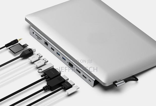 11 in 1 USB-C Docking Station With HDMI Displayport VGA