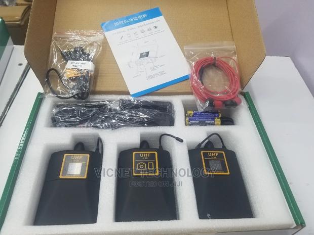 Dual Channel Wireless Lavalier Microphone - main view