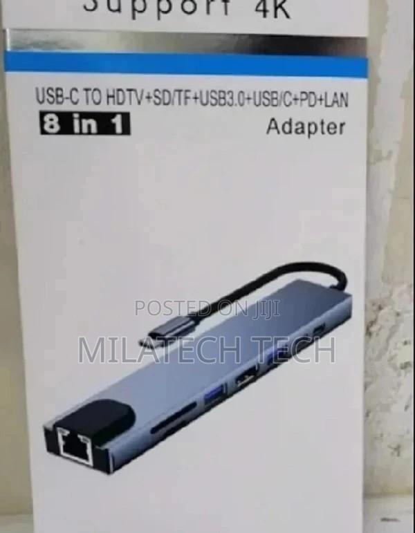 8 in 1 Type C Adapter. - main view
