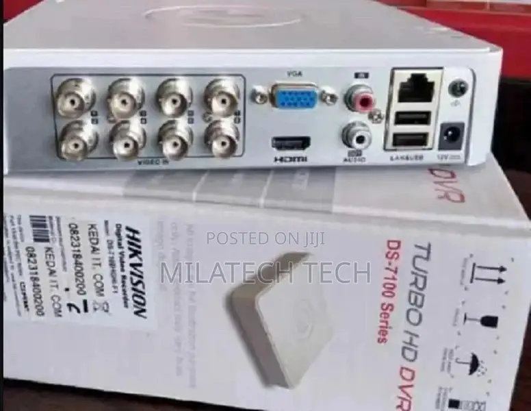 8 Channel HIKVISION Turbo HD Upto 1080P DVR Machine