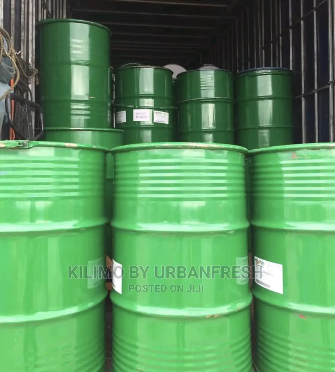 Metal Drums : 200ltrs With Airtight Lid. Completely Opened.