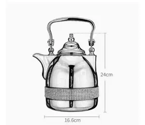 Modern Teapot Flask