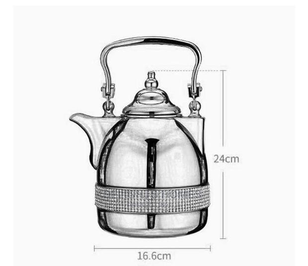 Modern Teapot Flask - thumbnail 3