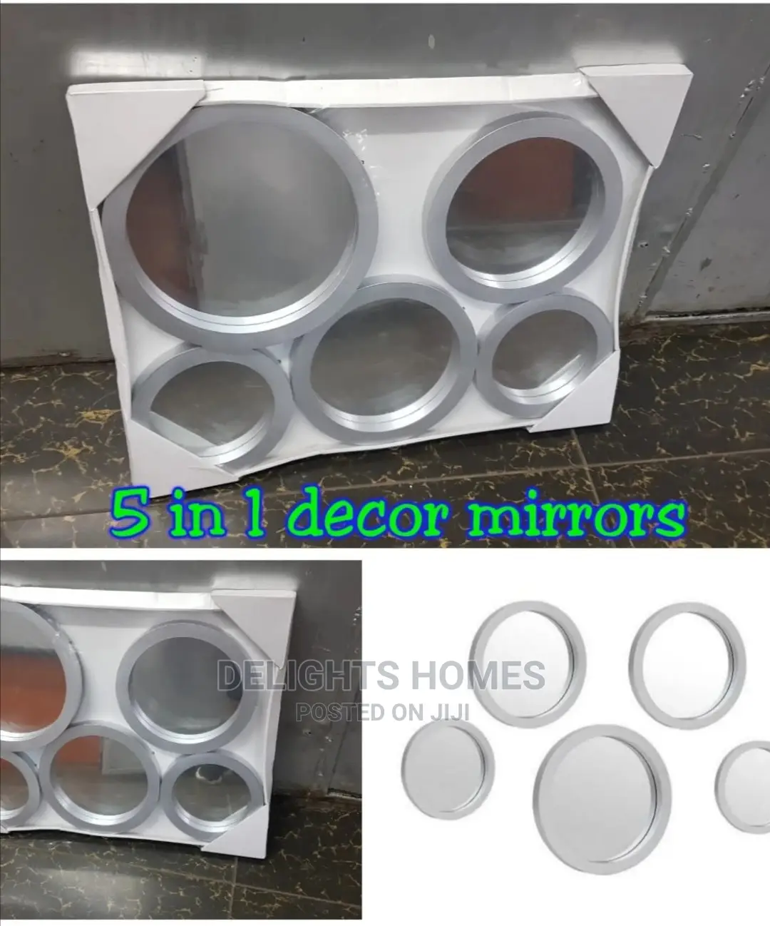 5in 1 Decor Mirrors