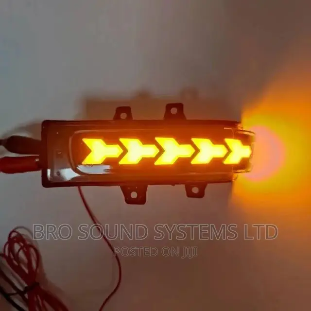 LED Side Mirror Running Lights, With Parking Indicator