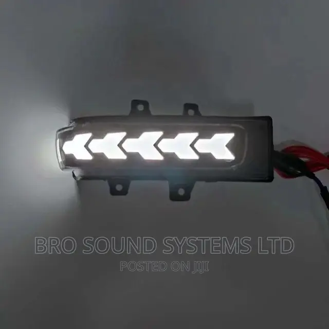 LED Side Mirror Running Lights, With Parking Indicator