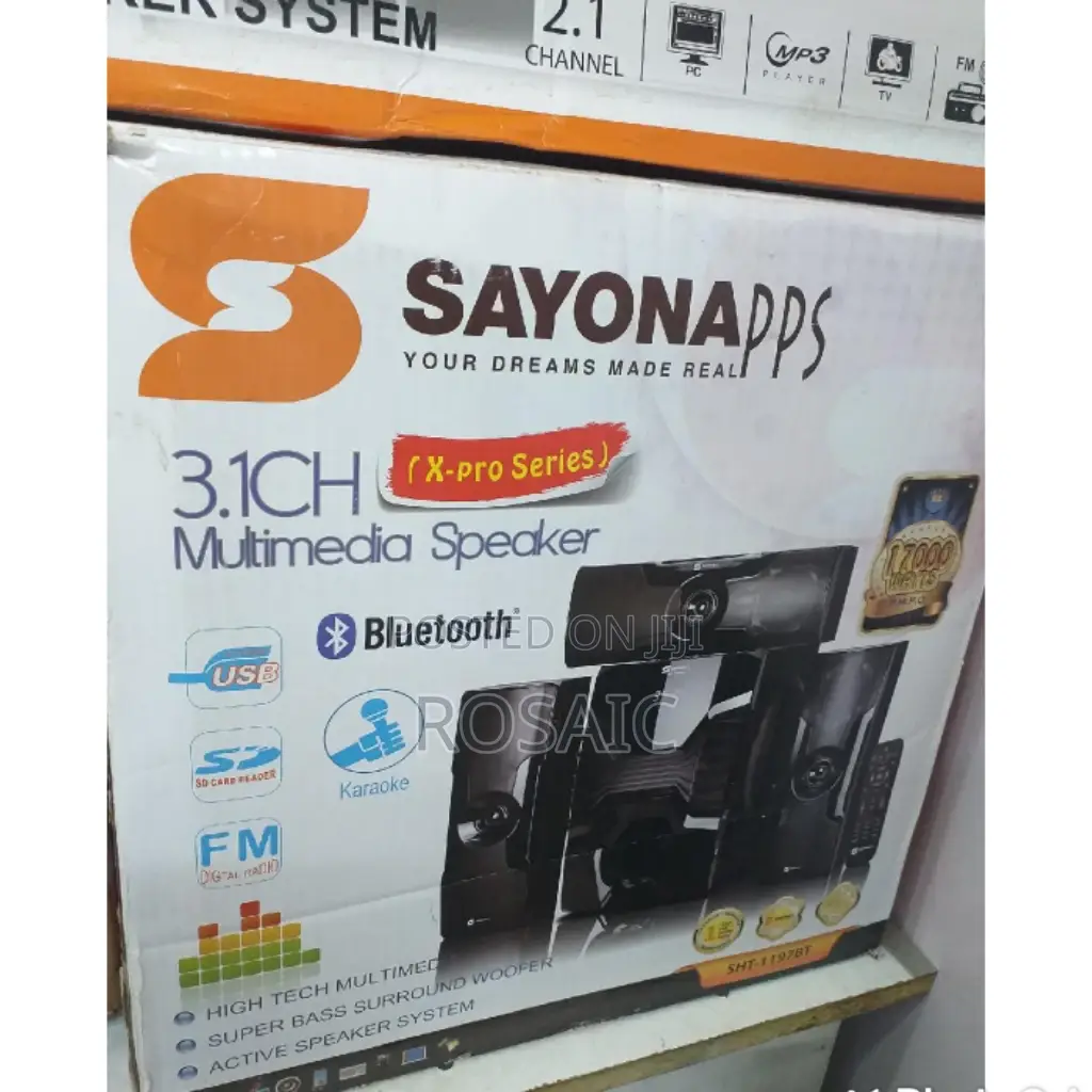 17000 Watts Sayona 3.1CH With Bluetooth