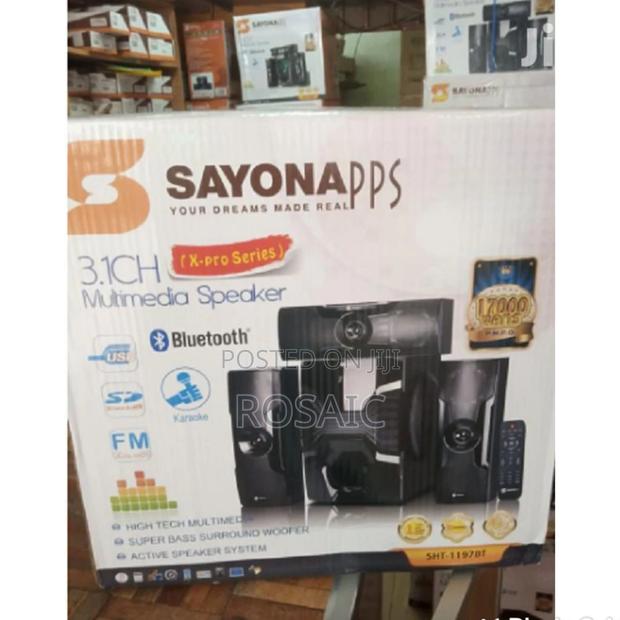 Bluetooth Speaker 3.1CH Sayona 1197 Sound System