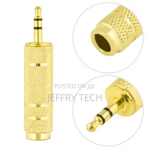 3.5mm Male to 6.5mm 1/4' Female Stereo MICROPHONE Audio Adap