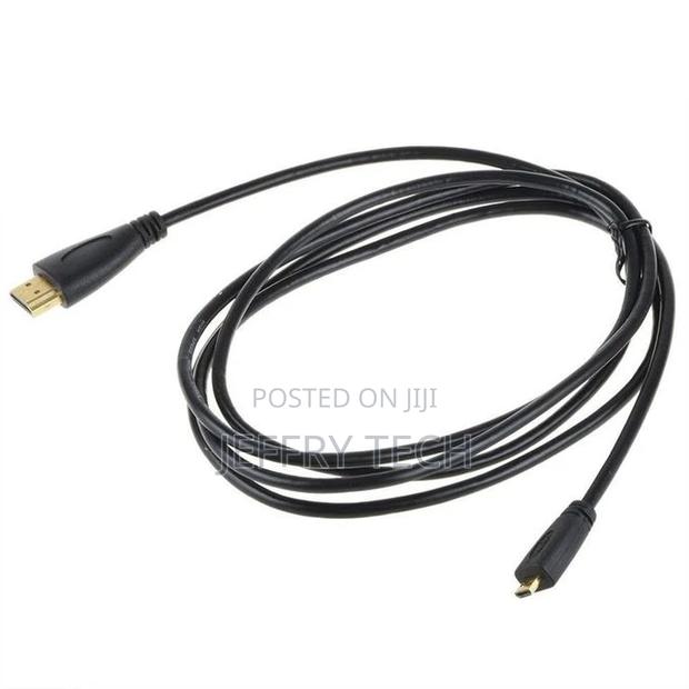1m 1080P Micro HDMI to HDMI Adapter Cable Cord for Phone Tab
