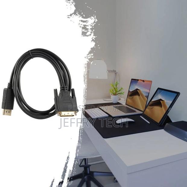 DP to DVI Adapter Cable Displayport to DVI 24+1 Adapter Cab - thumbnail 3