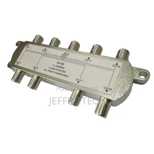 8-Way Signal Satellite Splitter TV Aerial RF Coaxial Cable S