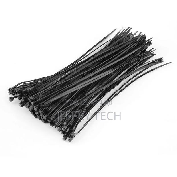 100pcs Practical 2.2 X 150mm Nylon Plastic Cable Ties Zip Fa - main view
