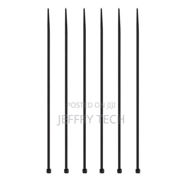 100pcs Practical 2.2 X 150mm Nylon Plastic Cable Ties Zip Fa - thumbnail 2