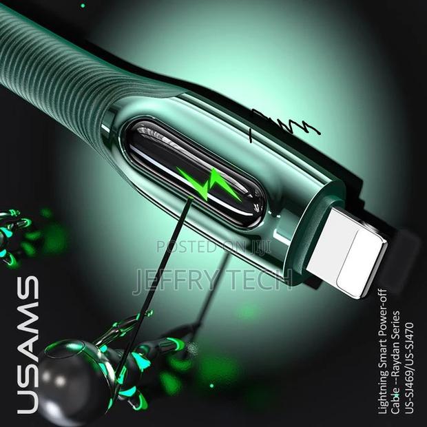 Lightning Smart Power Off Cable Raydan Series 1.2M - thumbnail 2