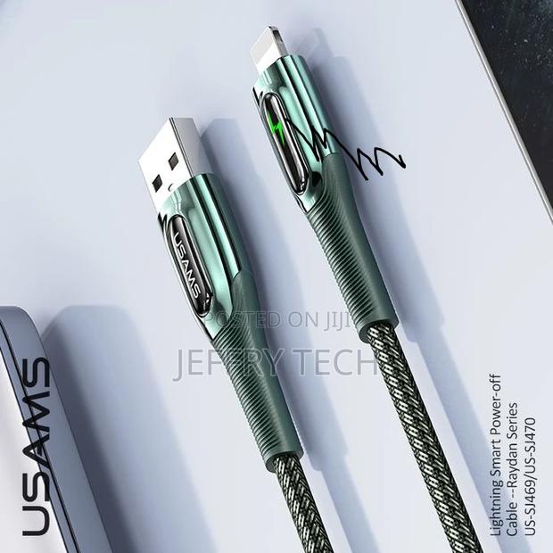 Lightning Smart Power Off Cable Raydan Series 1.2M - thumbnail 3