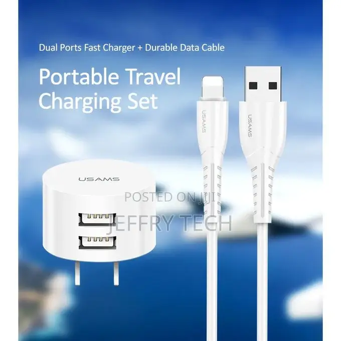 Usams Travel Charging Set Send-Tu Series (Eu)