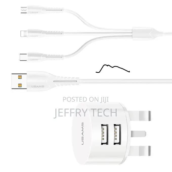 Usams Travel Charging Set Send-Tu Series (Eu)