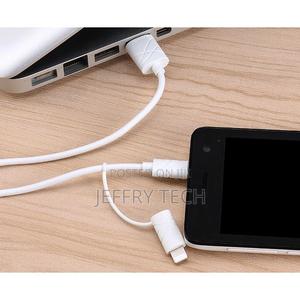 Usams 2 in 1 Micro and Lightning Data Cable U Gee Series 1M - thumbnail 2