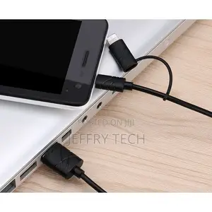 Usams 2 in 1 Micro and Lightning Data Cable U Gee Series 1M