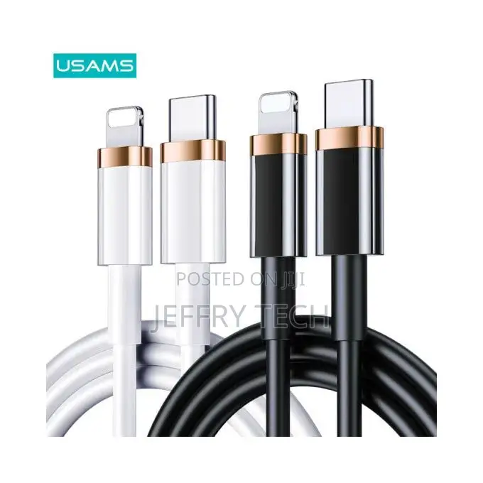 Type-C to Lightning 20W Pd Fast Charging and Data Cable 1.2M