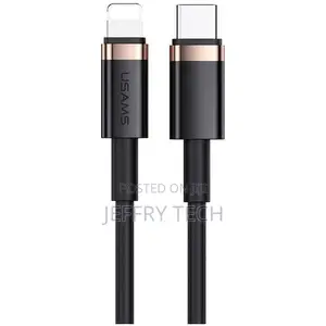 Type-C to Lightning 20W Pd Fast Charging and Data Cable 1.2M