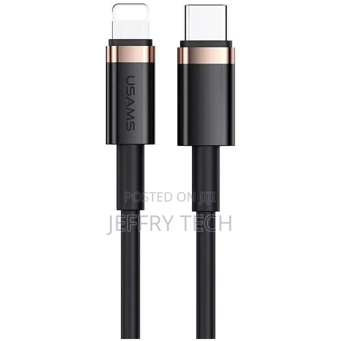 Type-C to Lightning 20W Pd Fast Charging and Data Cable 1.2M