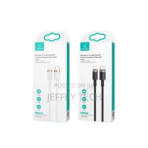Type-C to Lightning 20W Pd Fast Charging and Data Cable 1.2M