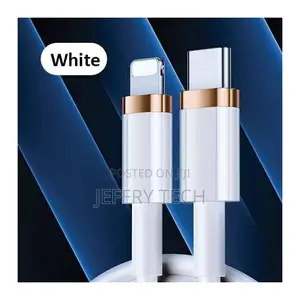 Type-C to Lightning 20W Pd Fast Charging and Data Cable 1.2M