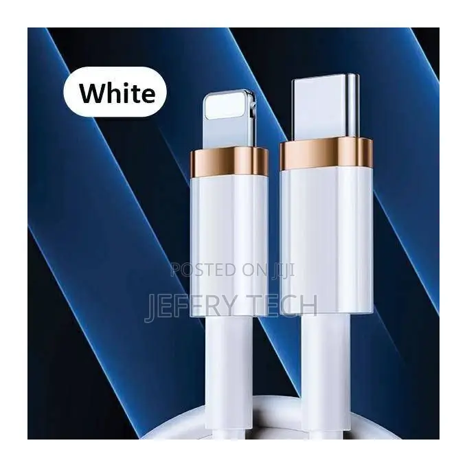 Type-C to Lightning 20W Pd Fast Charging and Data Cable 1.2M
