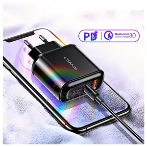Usams Qc 3.0 18W Digital Display Fast Charger (Eu)