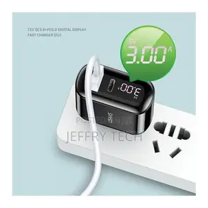 Usams Qc 3.0 18W Digital Display Fast Charger (Eu)