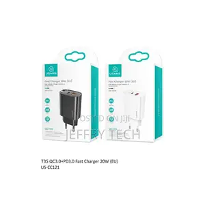 Usams Us-Cc121 Qc 3.0 +Pd 3.0 Fast Charger 20W (Eu)
