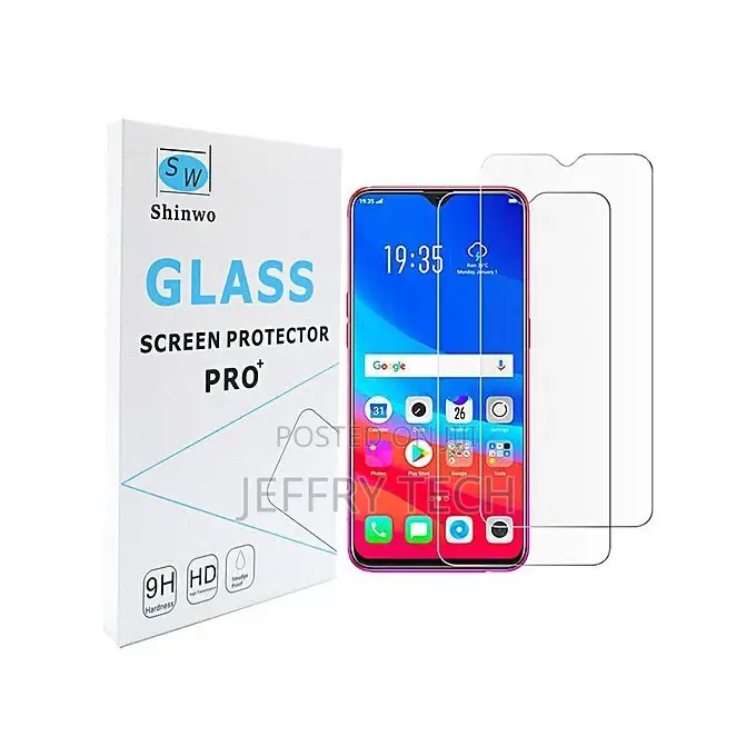 Oppo F9 Tempered Glass Screen Protector Screen Film(2 Pack)