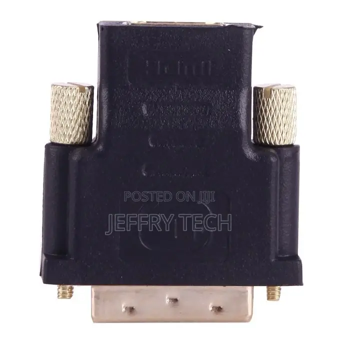 HDMI 19pin Female to DVI 24+1 Pin Male Adapter (Gold Plated)