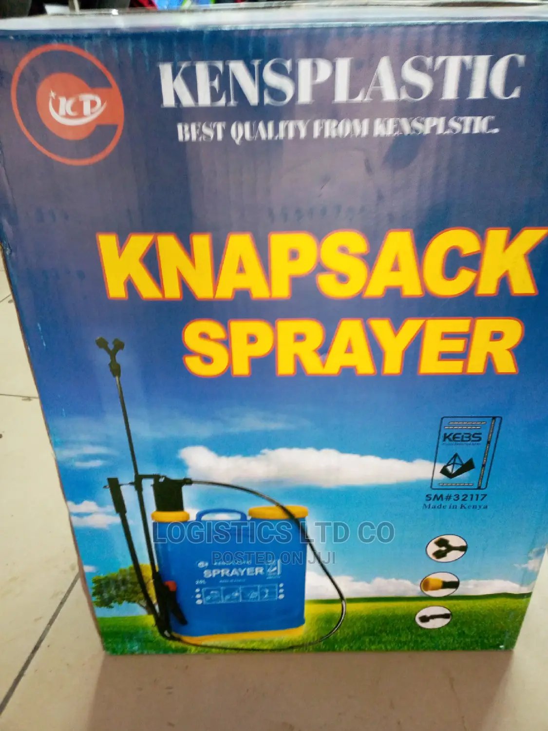 Kensplastic Knapsack Sprayer
