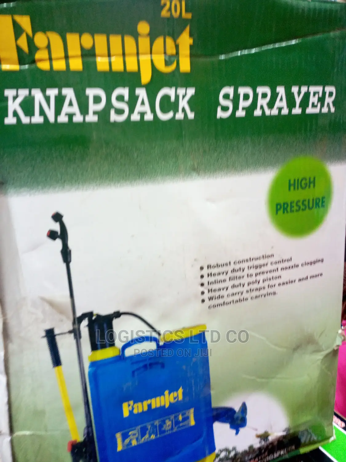Farinjet Knapsack Sprayer 20l