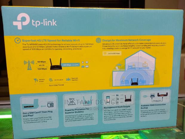 Tplink Sim Card 4G Router - thumbnail 3