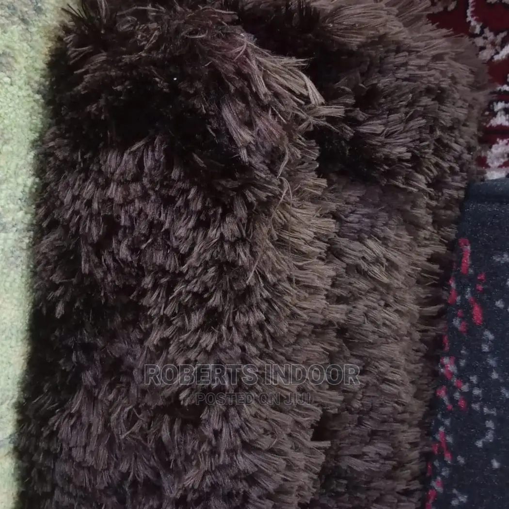 Brown Turkish Soft Fluffy 7*10 Carpet